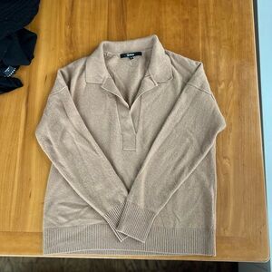 EUC Quince cashmere polo